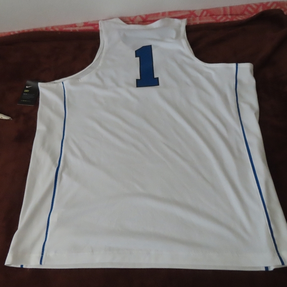 Nike Elite Zion Williamson DUKE Jersey #1 ACC Patch -New With defects  Men’s 2XL - Picture 5 of 12